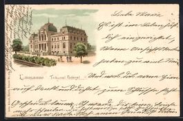 Litho Lausanne, Tribunal fédéral, 1899