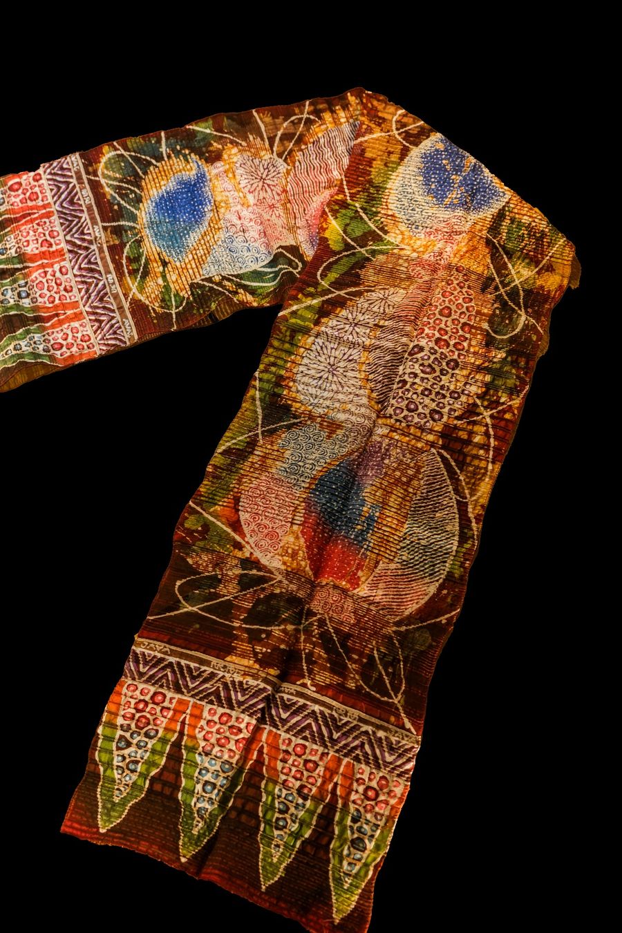 Tessuti: Batik Tulis auf strukturierter Seide – Nuovo (secondo la descrizione) da Romanshorn venduto da ras_b6lp 1