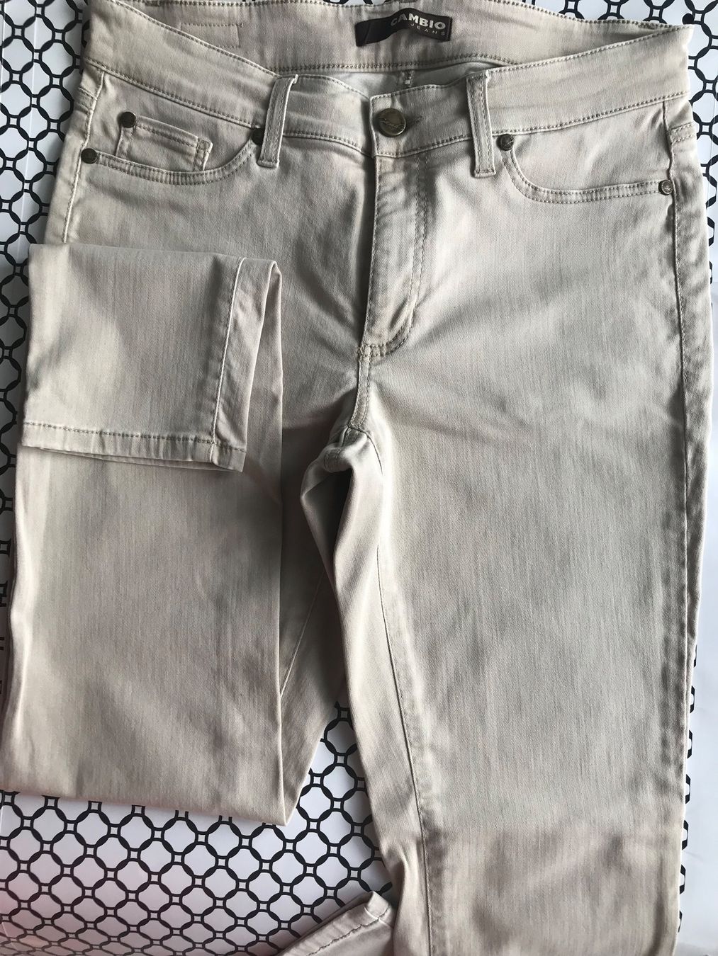 Cambio Jeans: Cambio Jeans beige, Gr. 40/Style003100 – Usato da Niederteufen venduto da mix18