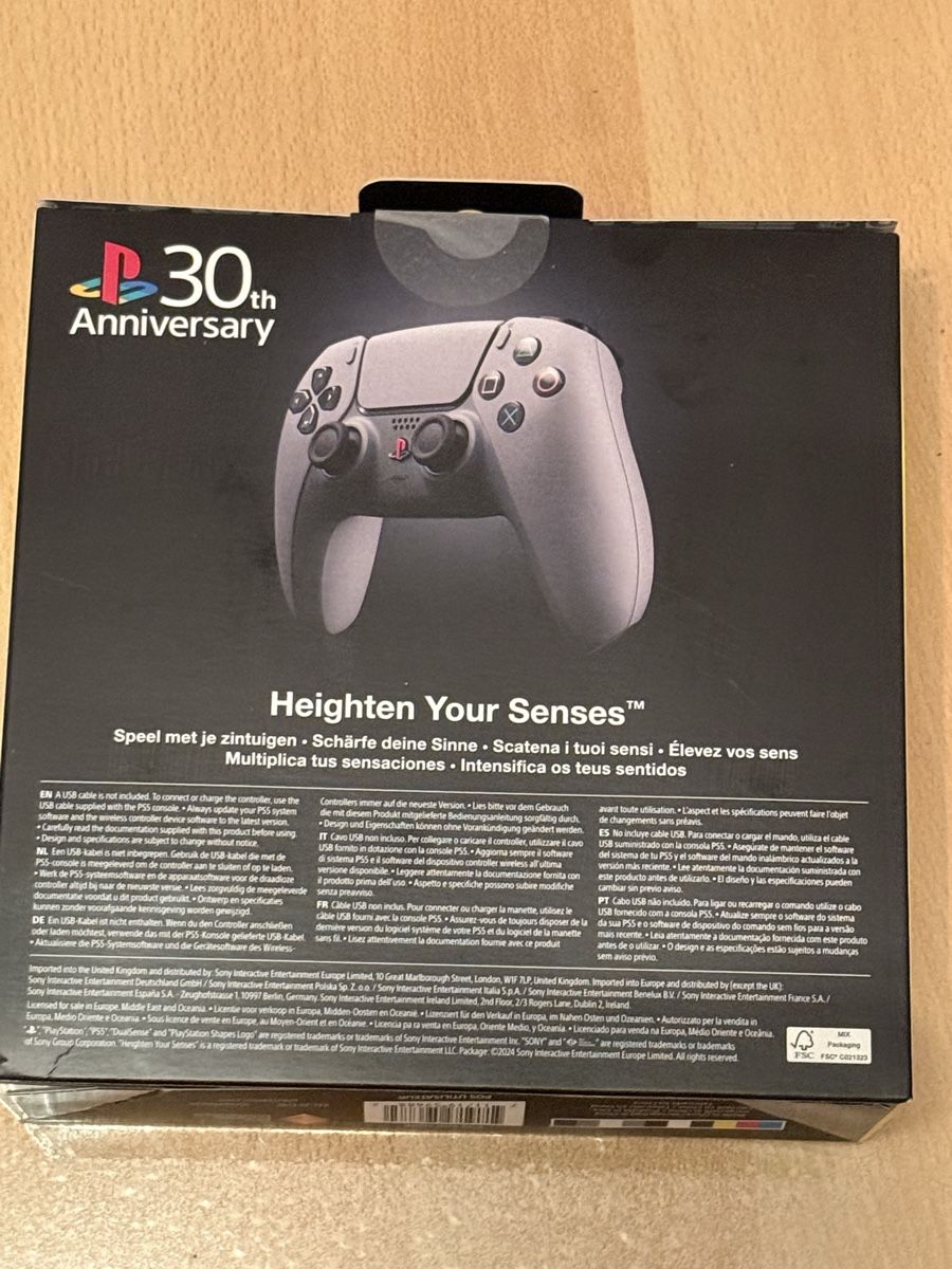 Sony Controller: Ps5 Controller PlayStation 30th Anniversary Neu + OVP – Nuovo e nell'imballaggio originale da Baar venduto da HuskyKojote 2