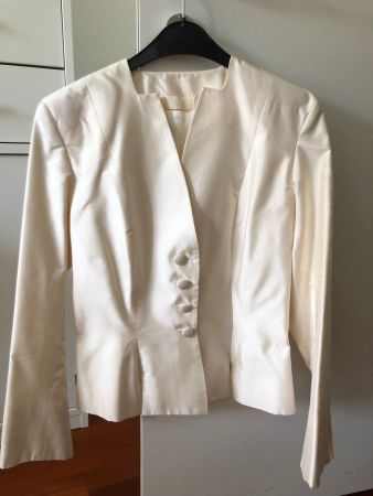 Tailleur 3 pièces couleur champagne