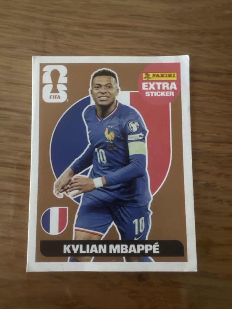 Panini Carte collezionabili: Panini extra Sticker KYLIAN MBAPPE Bronze  – Nuovo (secondo la descrizione) da Kefikon TG venduto da Raphaelo11