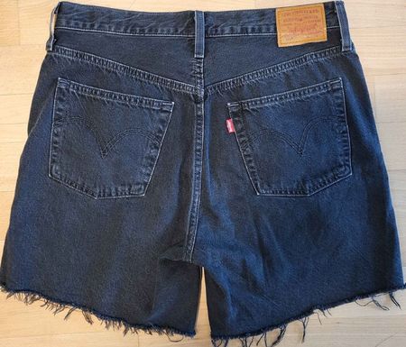 Levi's 501 Denim Shorts schwarz Grösse W31
