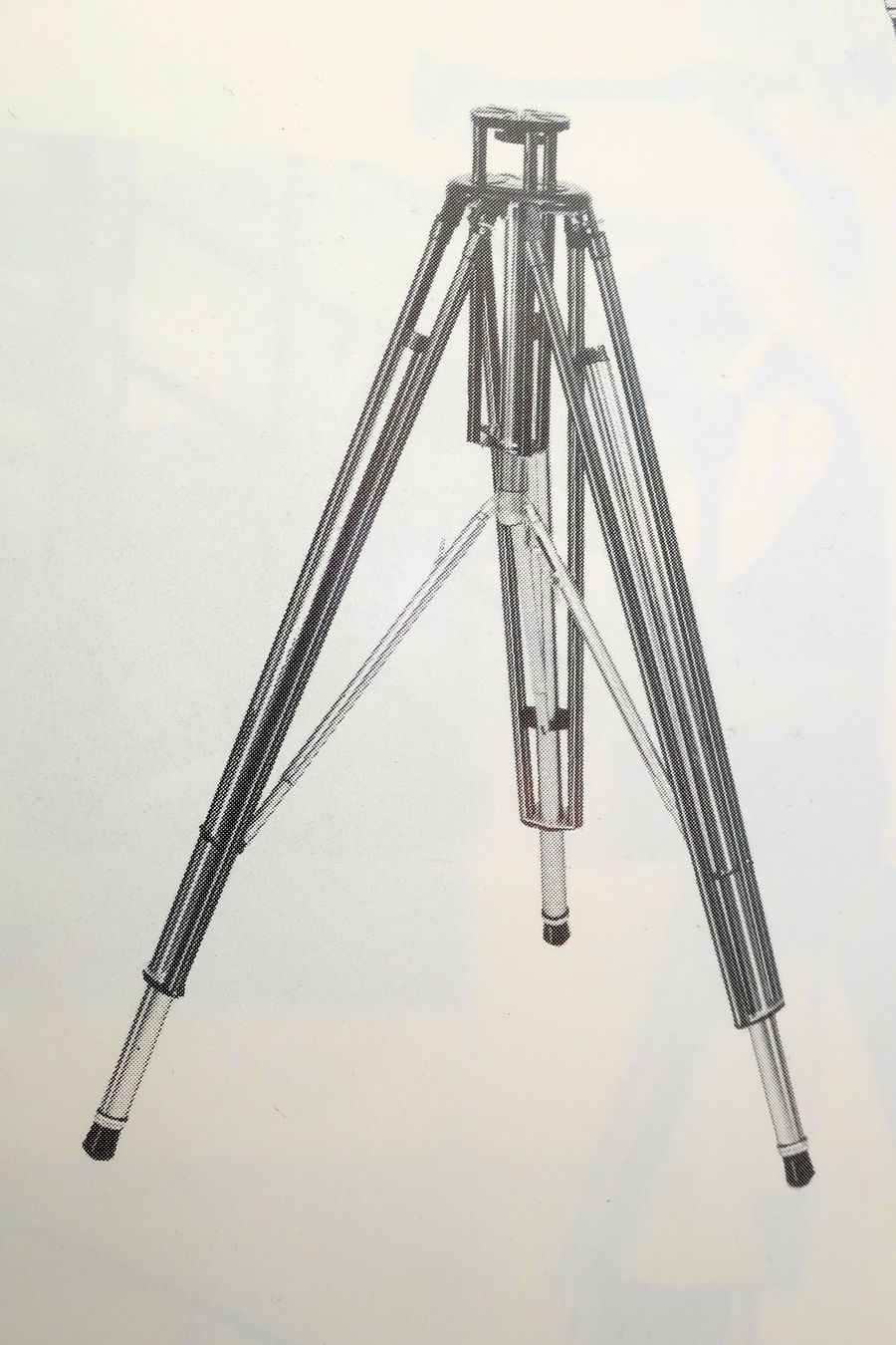 Foba Treppiedi & Teste: Modifiziertes Foba C40 Stativ ASMNO Sinar Grossformat – Usato da Zürich venduto da dnk_nrd8 4