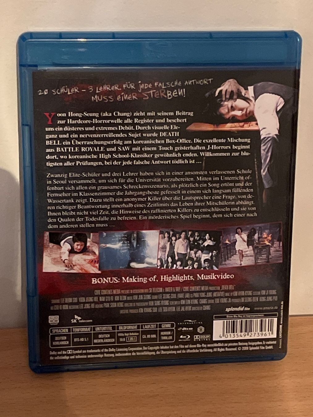 Tutti i DVDs: Blu-ray - Death Bell, uncut – Usato da Luzern venduto da Jiggy_8898 1