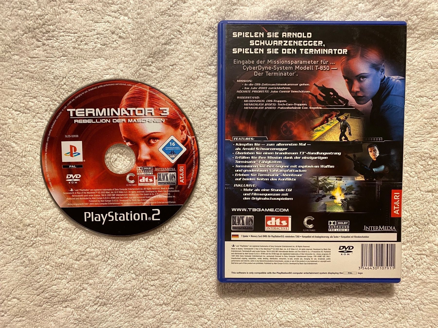Sony Spiele: Terminator 3 Rebellion der Maschinen PS2 – Gebraucht aus Reichenbach i. K. von Daniel840 1