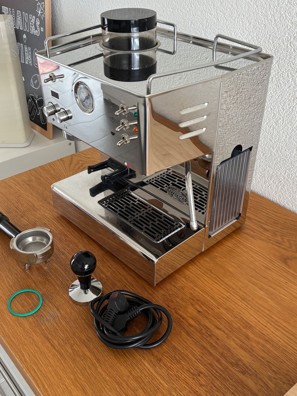 Rancilio Macchine per caffè & Macchine per espresso: Quick Mill 03035 Pegaso PID mit integriertem Mahlwerk – Usato da Ostermundigen venduto da martin.mueller 1