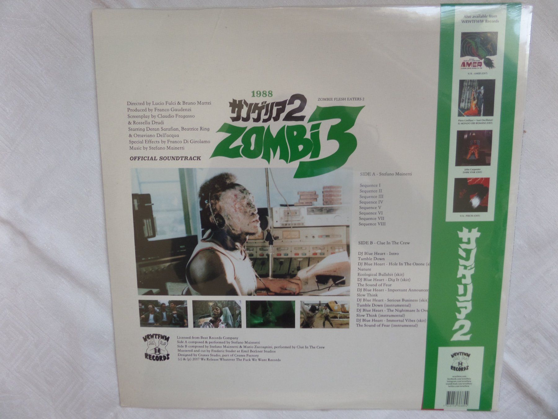 Dischi in vinile: Stefano Mainetti - Zombi 3 - Neue – Nuovo e nell'imballaggio originale da Genève venduto da CDLPBookS 1
