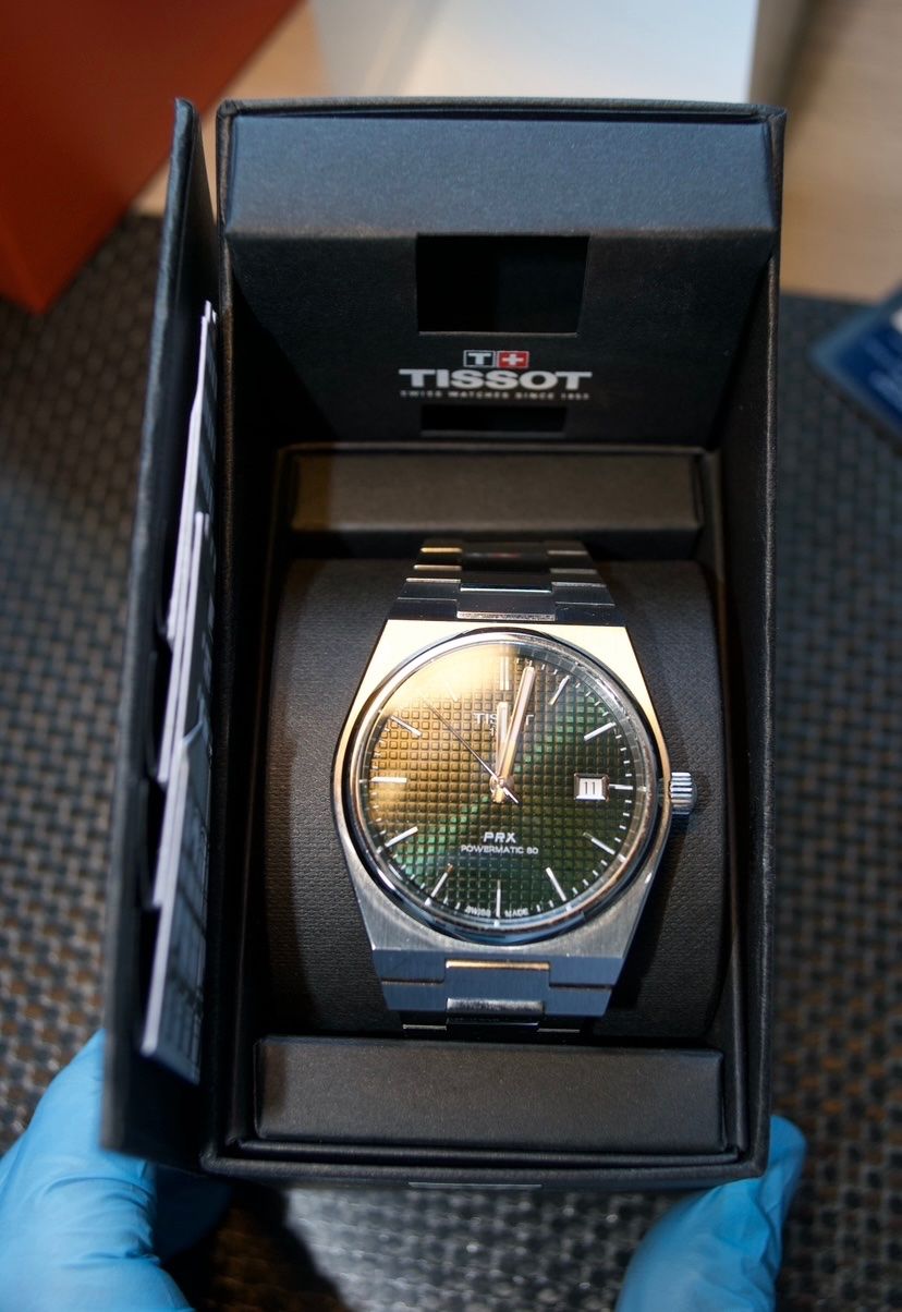 Tissot Uhren: Tissot PRX Powermatic 80 Grün – Neu (gemäss Beschreibung) aus Zollikerberg von ade_l9fc 8