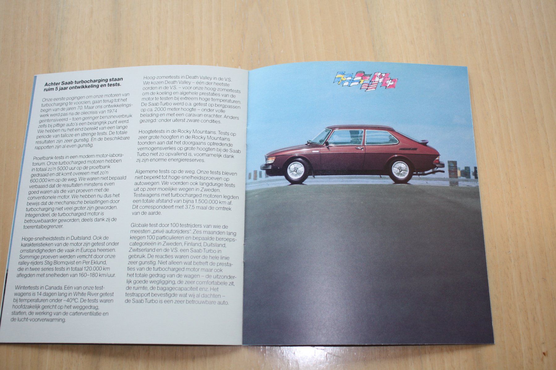 Saab Documenti: Saab 99 Turbo Prospekt – Usato da Wikon venduto da erwin400 5