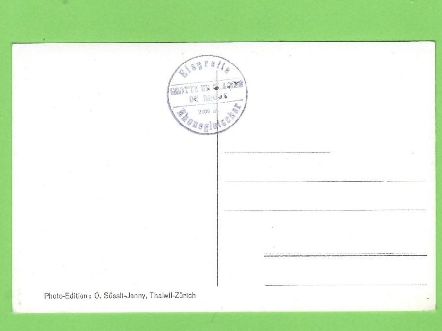 Cartoline postali: Rhonegletscher, Eisgrotte – Nuovo (secondo la descrizione) da Zürich venduto da t24_de 1