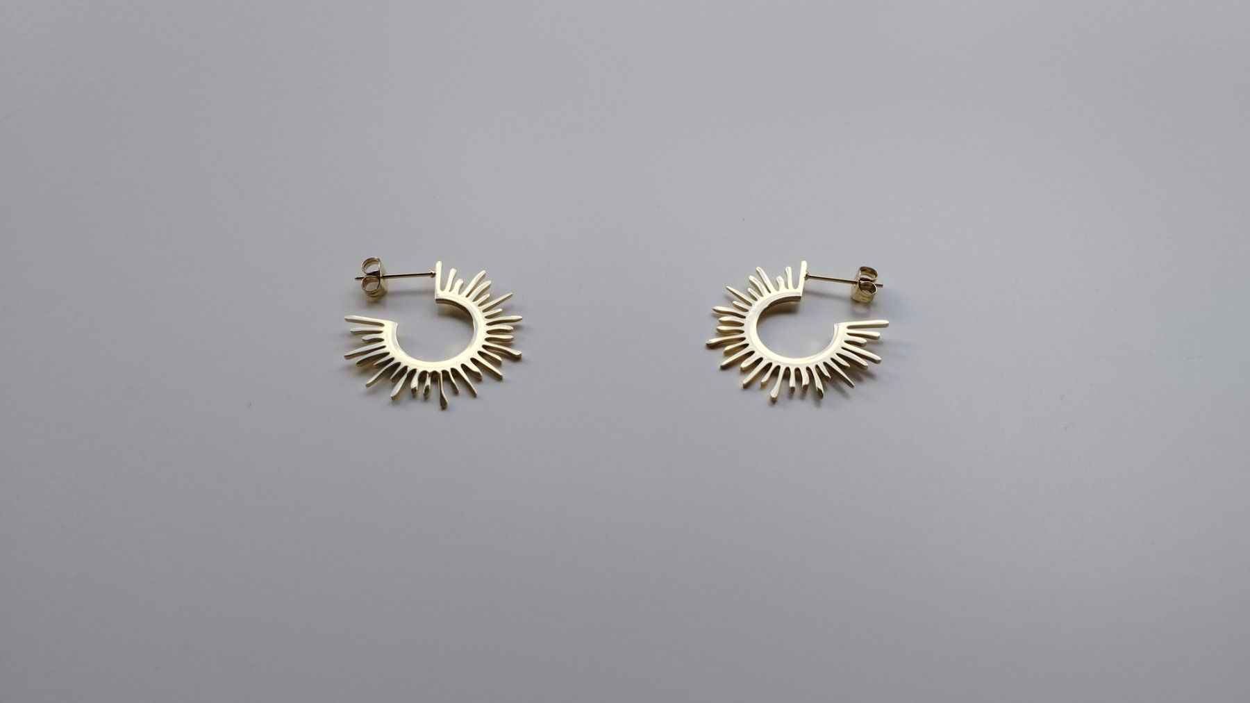 Boucles d'oreille: Stainless Steel Sun Earrings – Neuf avec emballage d'origine à Allschwil par Jani_Banani 4