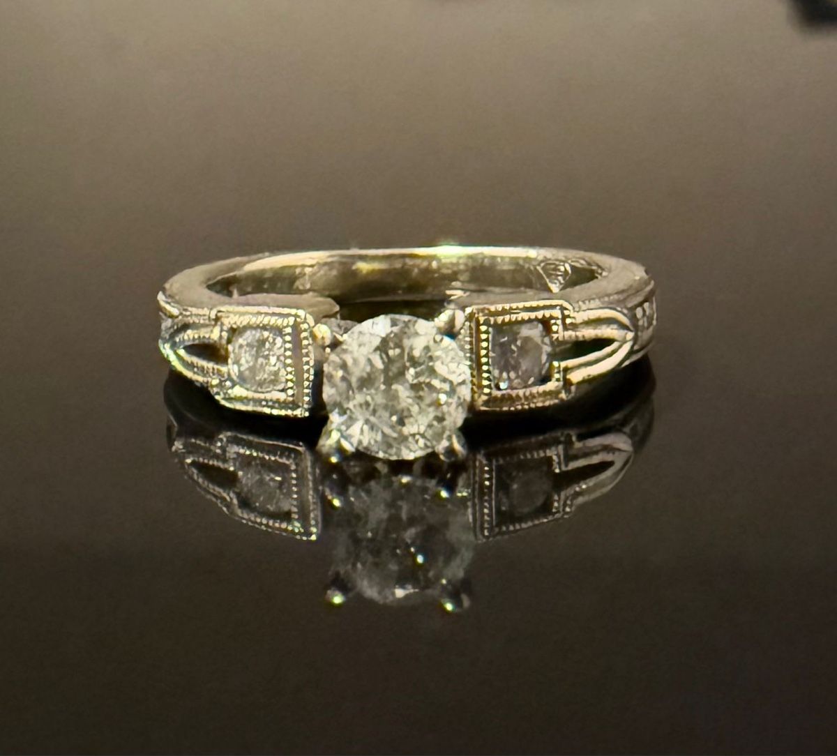 Ringe: Wunderschöner Vintage-Verlobungsring mit Brillant – Gebraucht aus Bützberg von neo_yrk7 2