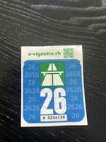 Autobahnvignette 2026