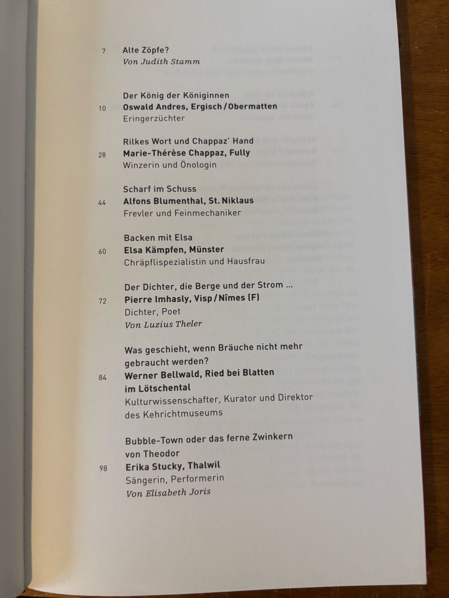 Libri: Diese Walliser! 12 Porträts, Susanne Perren – Usato da Zürich venduto da WWehrle 1