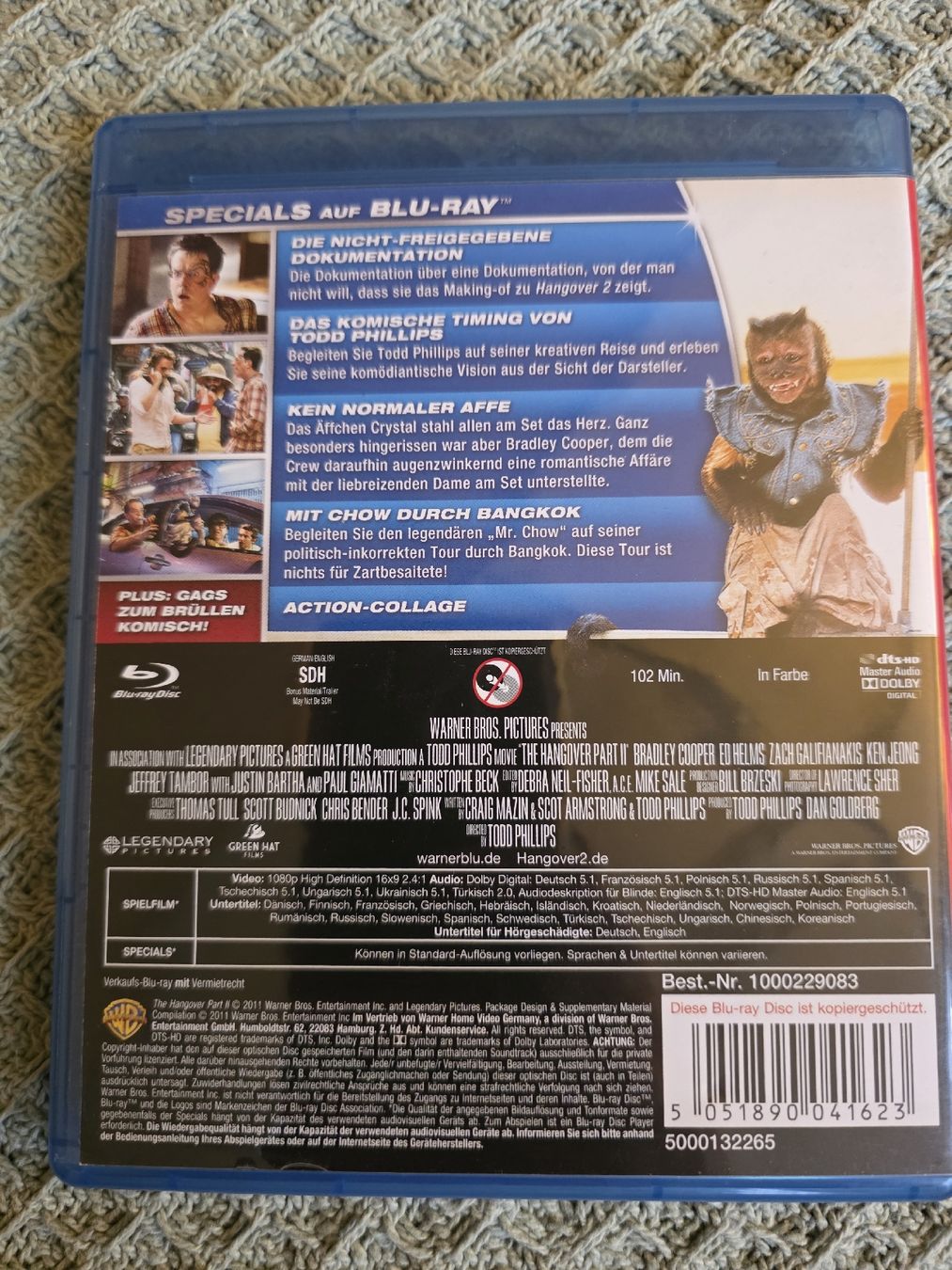 Tous les DVDs: Hangover 2 - Blu-ray – D'occasion à Ellikon a d Thur par razzorblog 1