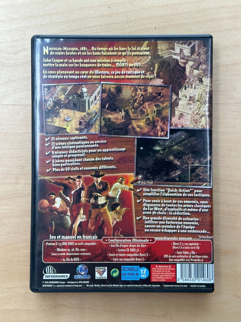 Giochi: Desperados : Wanted Dead or Alive - PC - FR – Usato da Genève venduto da Jeux_Retro 1