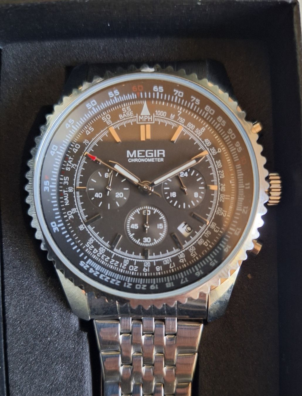 Uhren: Herren Armbanduhr Megir Chronometer. Uhr – Neu und originalverpackt aus Münchenbuchsee von Salezm 3