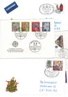 Deutschland Sonderstempel Briefmarken Philatelie Weihnacht