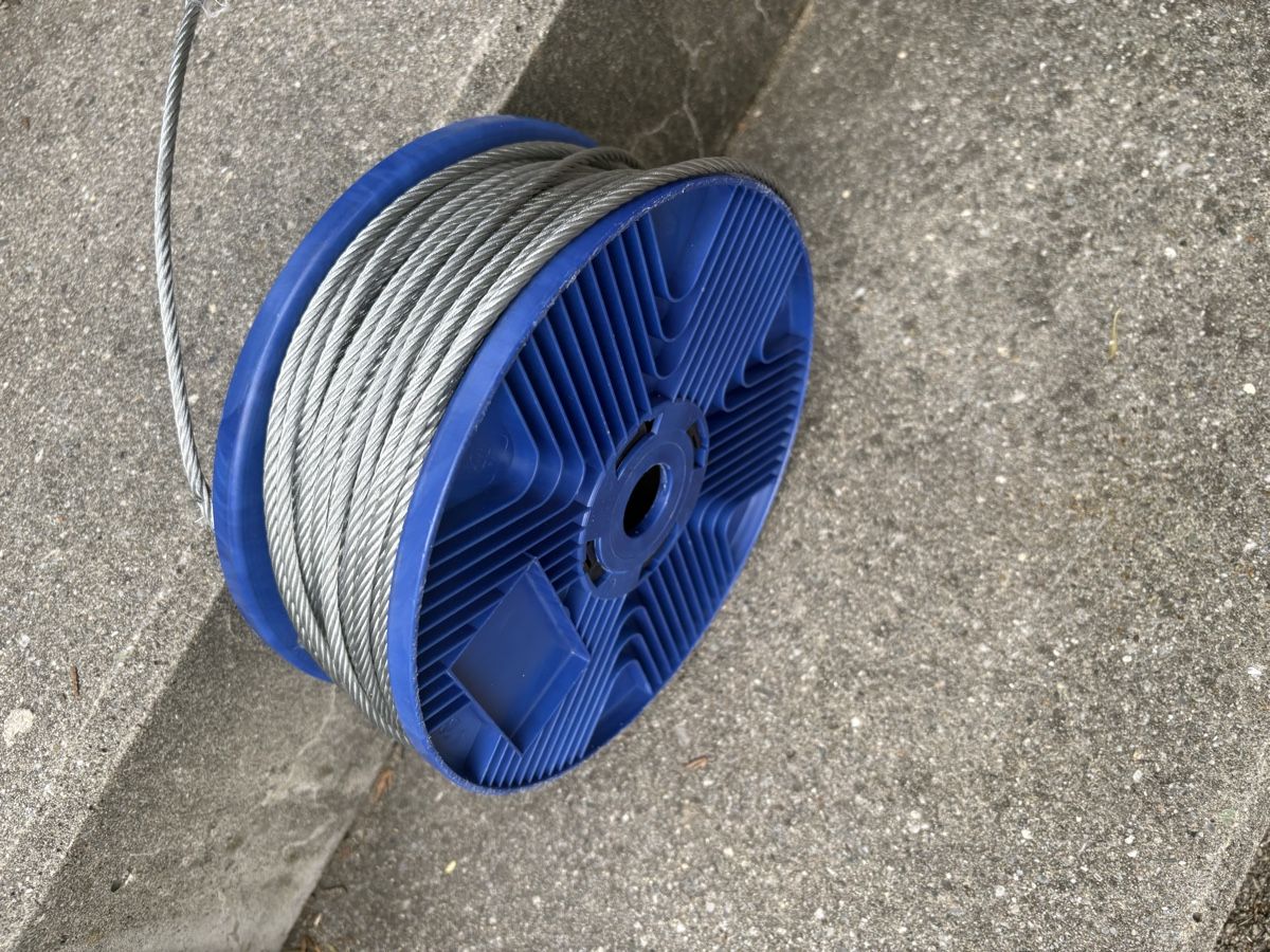 Ferramenta: Stahlseil-Rolle  4.0mm, L=100m – Nuovo (secondo la descrizione) da St. Margarethen TG venduto da Berk54 3