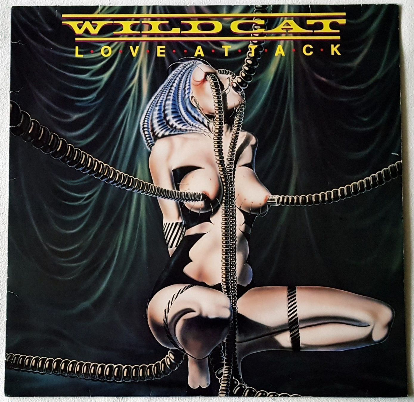 Dischi in vinile: Wildcat – Love Attack - LP - 1985 - First Press - Roadrunner – Usato da Uster venduto da Zardodel