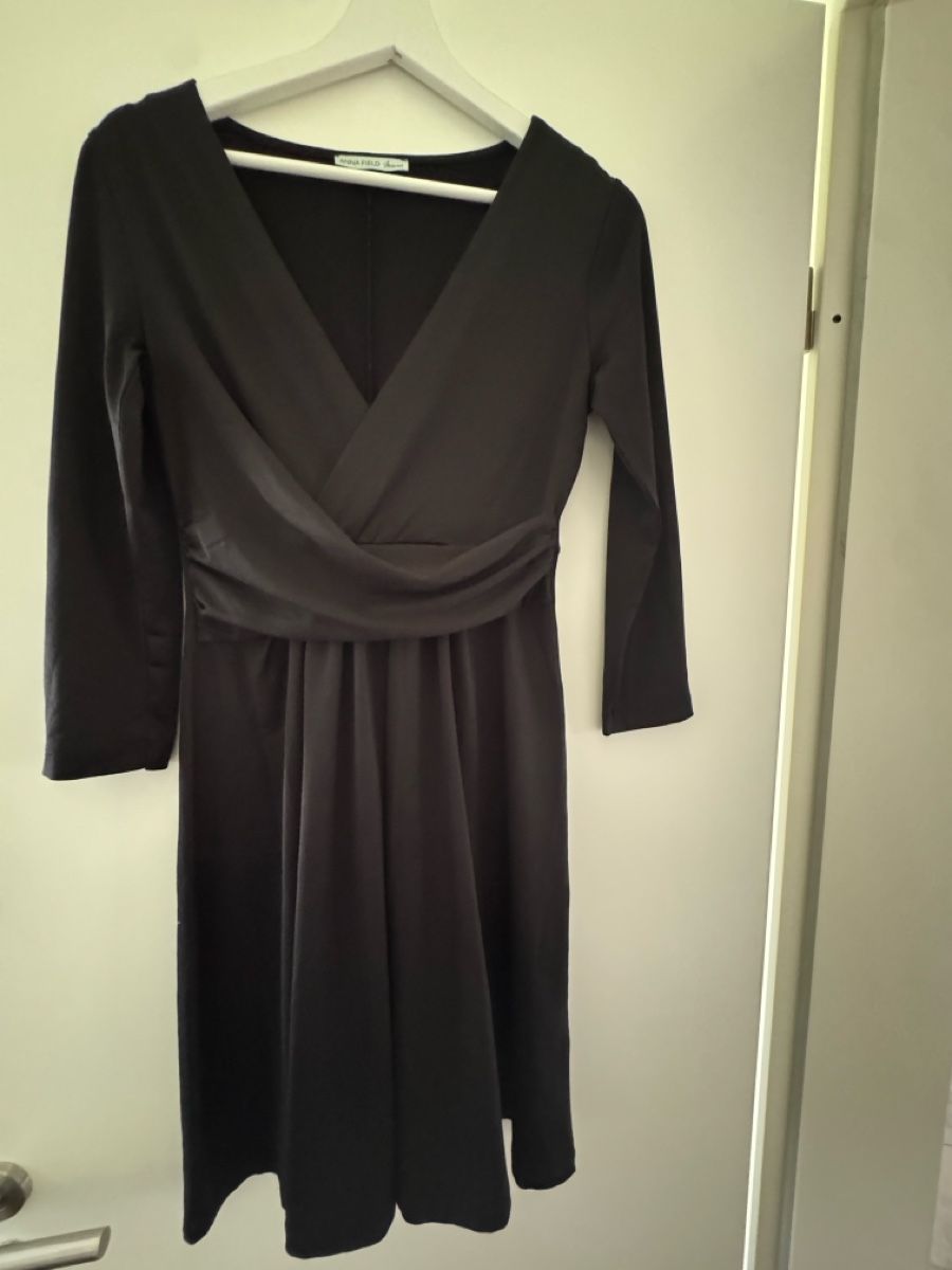 Anna Field Vestiti: Elegantes schwarzes Umstandskleid Grösse – Usato da Muttenz venduto da veroo8