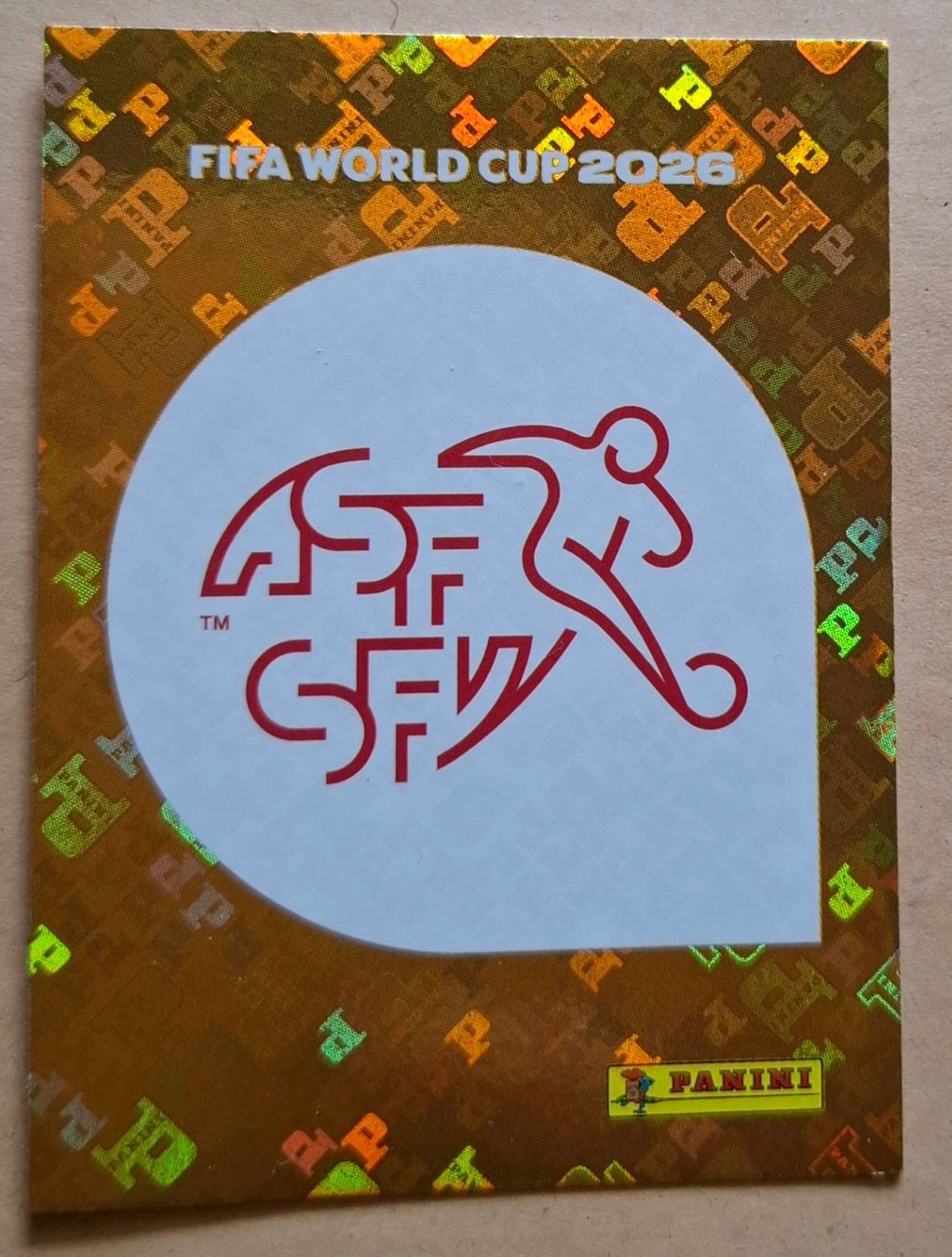 Panini Carte collezionabili: WM 2026 Paninibild Nr. SUI 1 – Nuovo e nell'imballaggio originale da Rotkreuz venduto da keerthdi 2