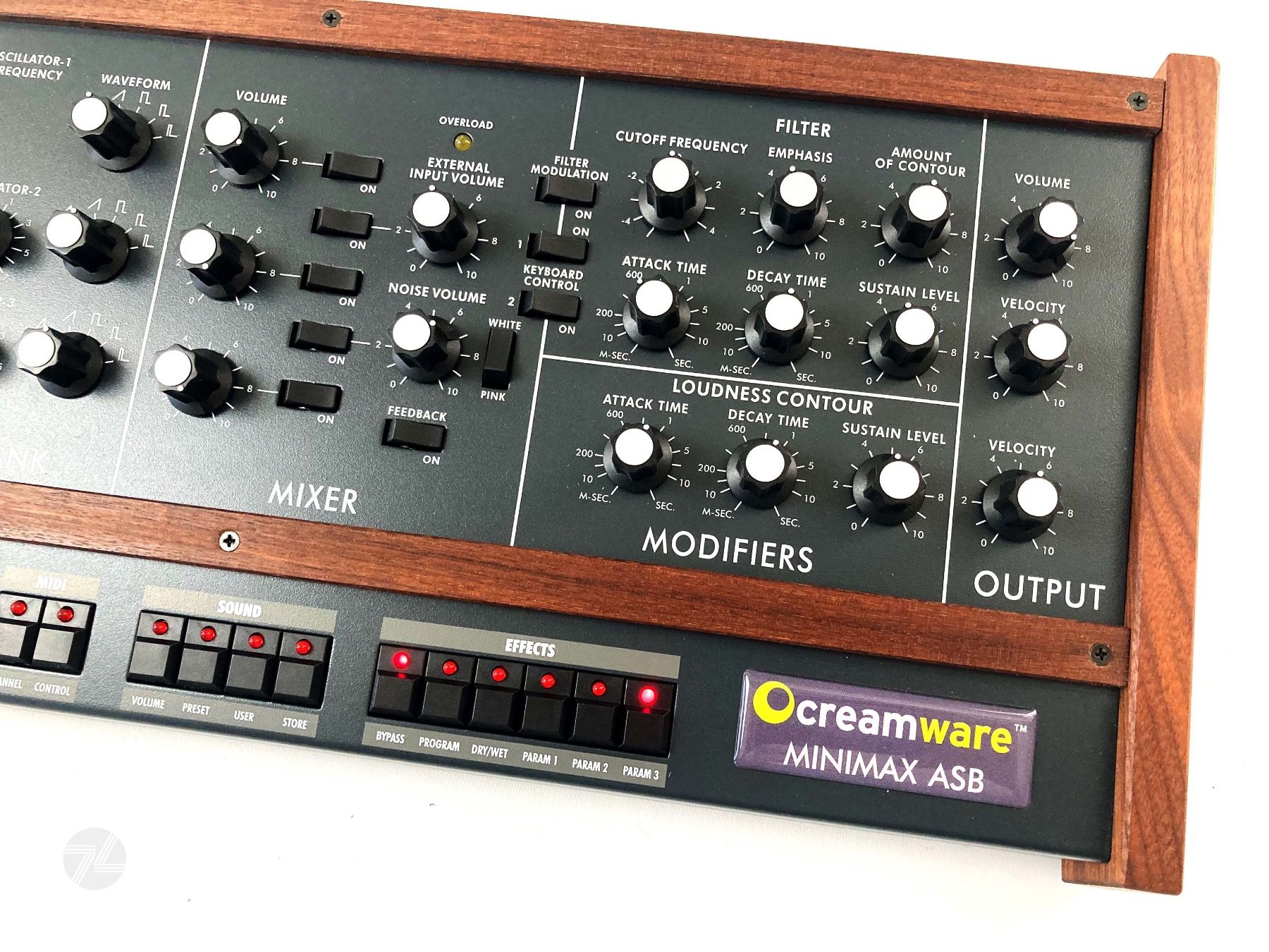 Instruments de musique: Creamware Minimax ASB Synthesizer Polyphon USB/Midi 3x OSC – Défectueux à Wetzikon ZH par cyan74 2
