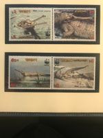 WWF Bangladesch 1990 Ganges-Gavial Kroko Satz postfrisch