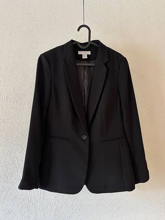 H&M Blazer schwarz EU 40