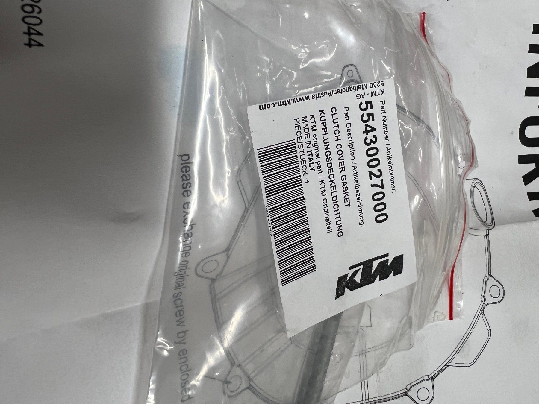 KTM Tutti i ricambio per moto: KTM EXC TPI Kupplungsdeckel NEU – Nuovo e nell'imballaggio originale da Saanen venduto da AV_Parts 3