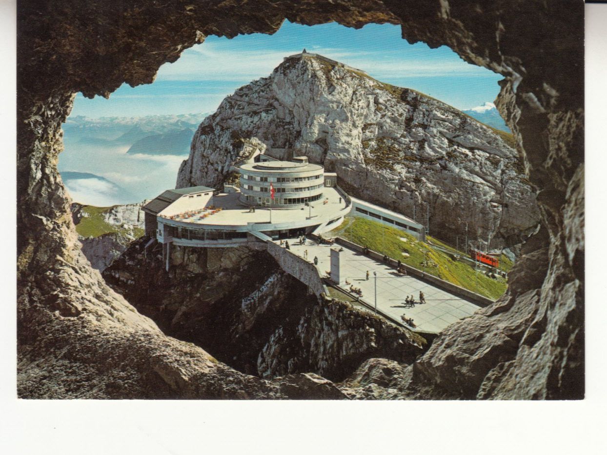 Ansichtskarten: Pilatus Kulm ca. 1970 – Gebraucht aus Bürglen TG von StampGraf