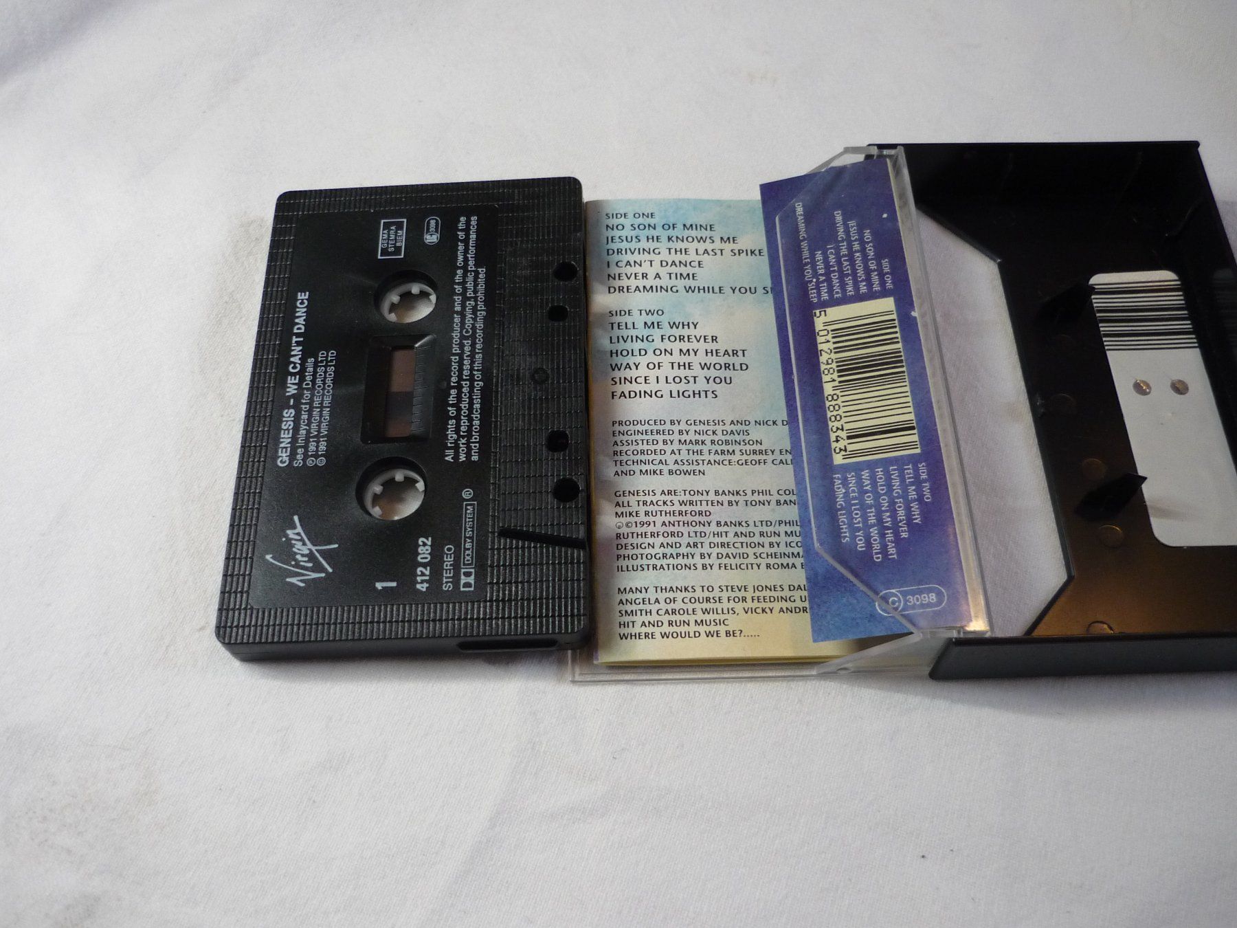 Musicassette: MC Kassette Pop Rock - Genesis - we cant dance – Usato da Beringen venduto da Flatretriever 2