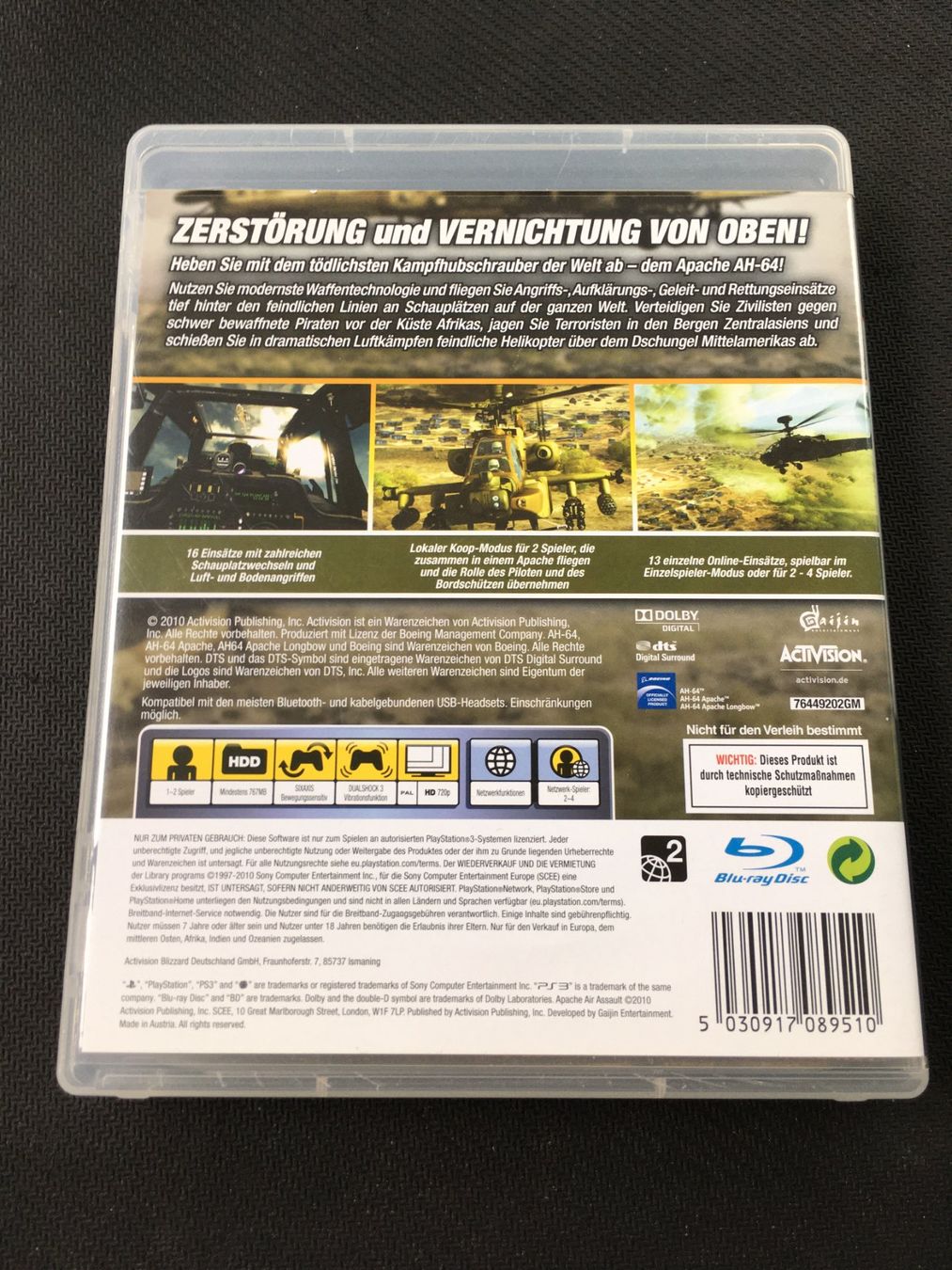 Sony Giochi: Apache Air Assault - PS3 – Usato da St.Gallen venduto da MedienJoe 1