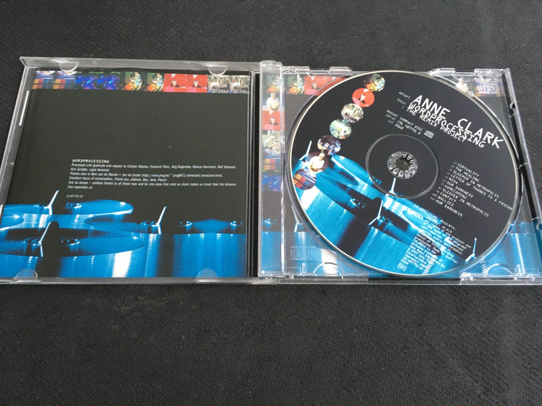 CD: Anne Clark - Wordprocessing -CD- – Usato da St.Gallen venduto da MedienJoe 1