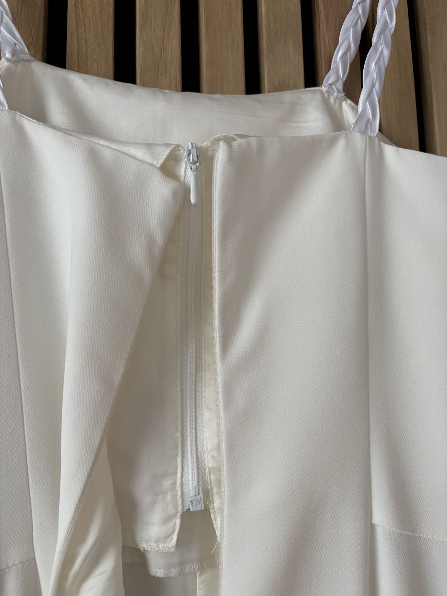Max Mara Completi & Tailleur: Max Mara, Zweiteiler, weiss, Hochzeit – Nuovo (secondo la descrizione) da Horgen venduto da Anatolia 6