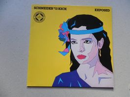LP USA Pop Sängerin Helene Schneider 1982 Exposed