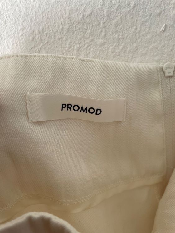 Promod Gonne: Midi Jupe (écru, Gr. 44) – Nuovo (secondo la descrizione) da Zürich venduto da siljona 3