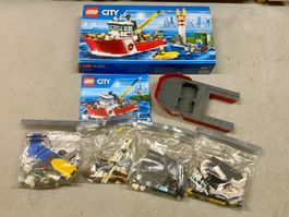Lego City 60109 Feuerlöschboot Vollständig