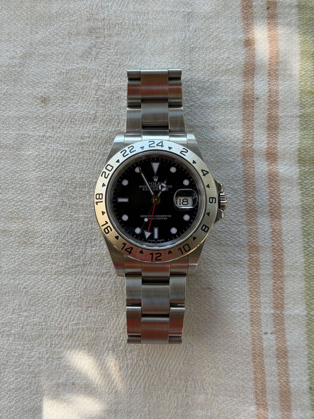Rolex Montres: LAST CALL Rolex Explorer II 16570 Fullset – D'occasion à Basel par Dinoferrari 1