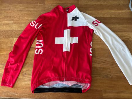 Swiss cycling lang Arm Shirt gr M  Assos