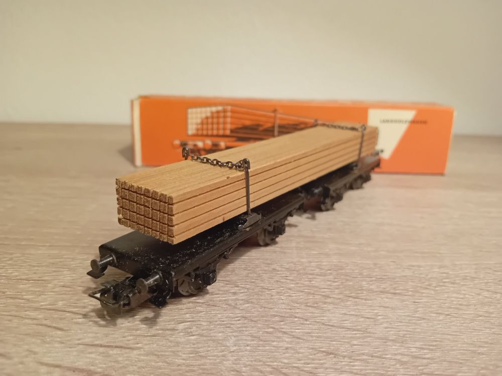 Ancien Wagon Märklin échelle 0 – Modèle 1961 G – Vintage En Boîte