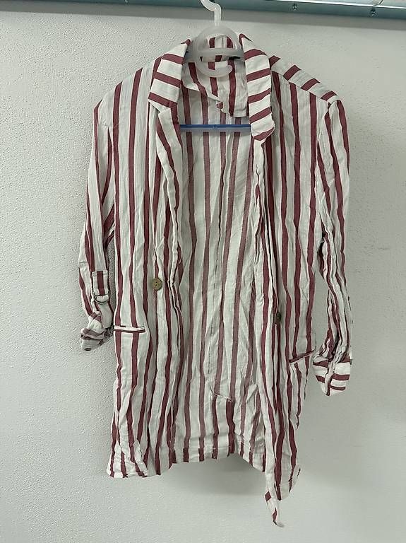 Giacche: Rot-weiss gestreifter Blazer, Gr L – Usato da Zürich venduto da mel_v8qp
