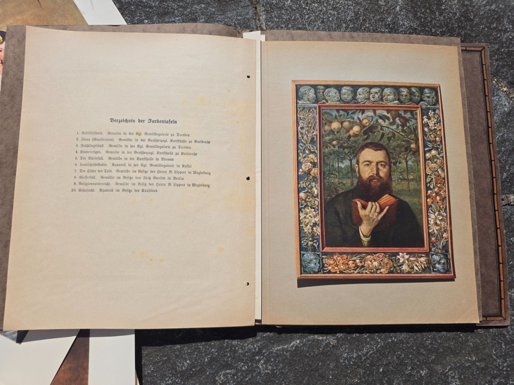 Libri: antike Kunstmappe des Schweizerischen Beobachters/Seemanns – Usato da Reinach AG venduto da BrocanteAGSued 8