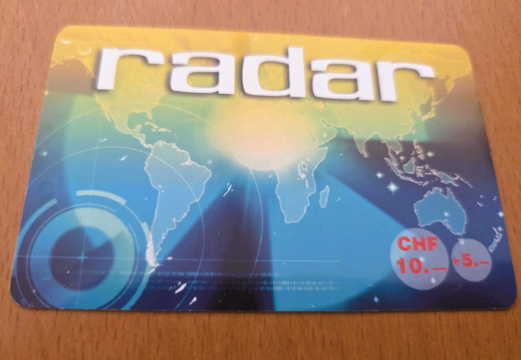 Schede telefoniche: PREPAID - SCHWEIZ – Usato da Brüttisellen venduto da Nighttrain