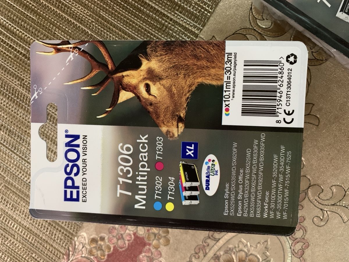 Altro in Scrittura & Disegno: Epson T1306 2-er Pack (yellow/cyan) – Nuovo e nell'imballaggio originale da Illnau venduto da Karao
