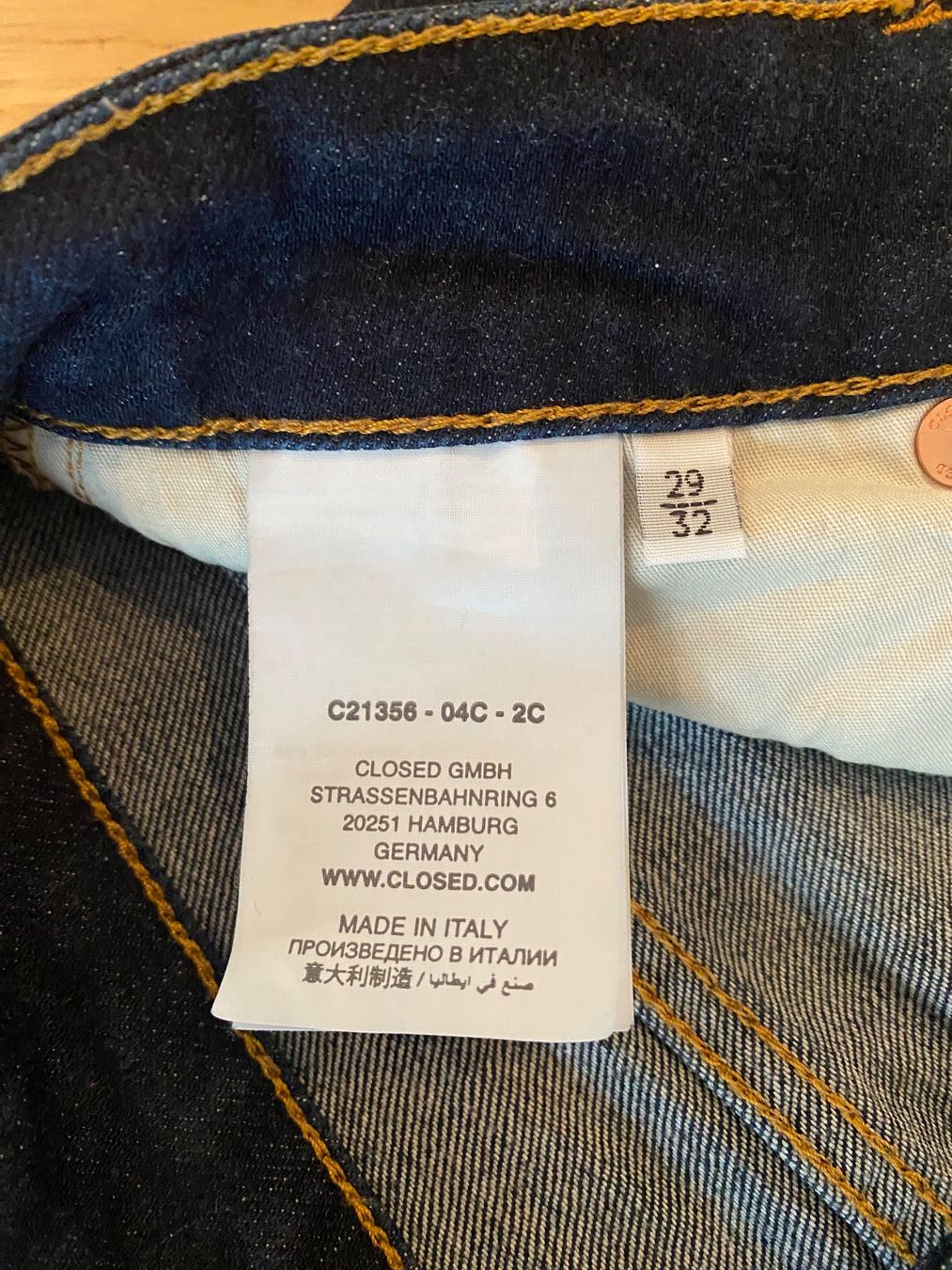 Closed Jeans: Jeans CLOSED Junna Gr. 29 – Usato da Horw venduto da jea_jp26 2