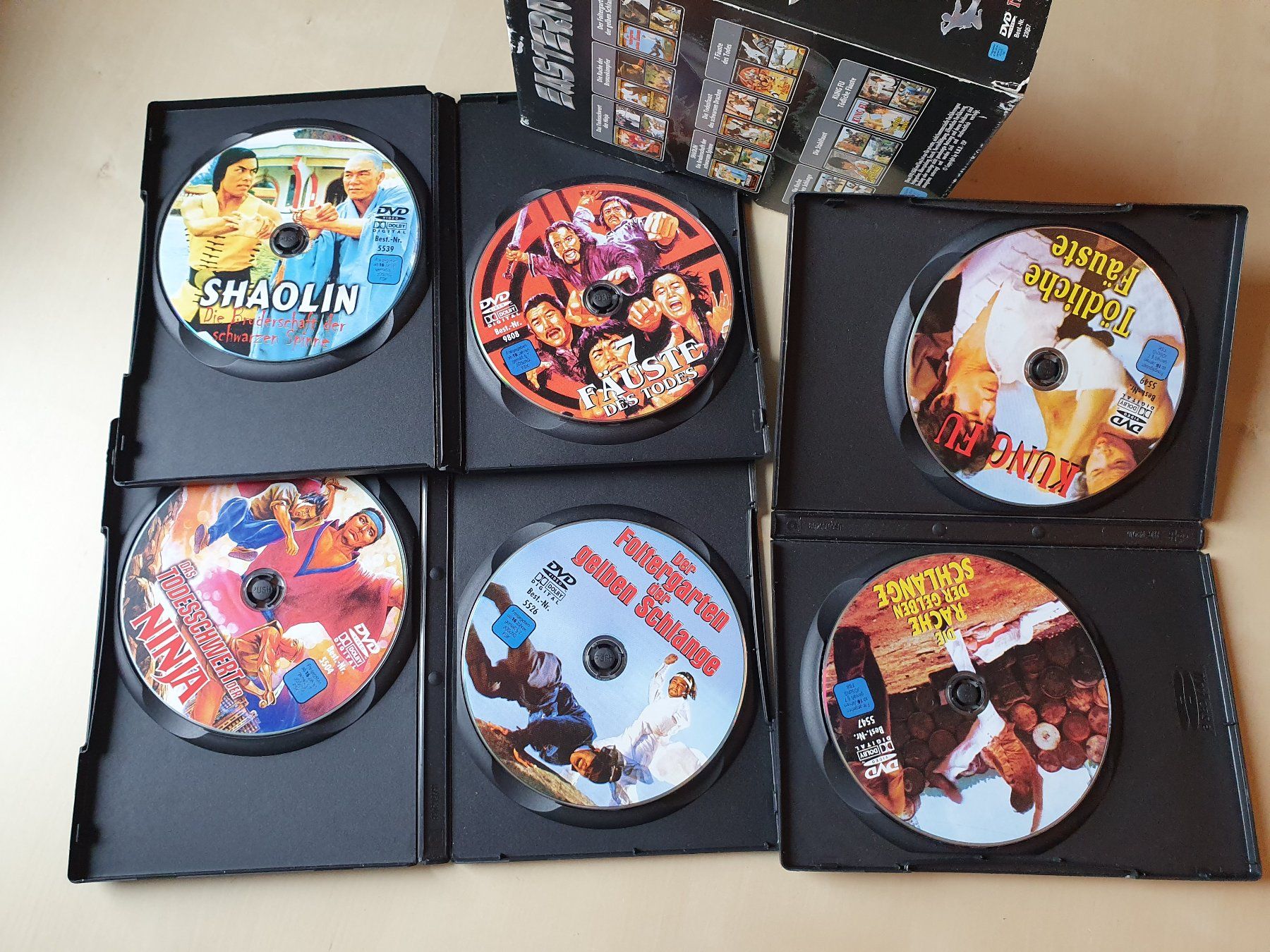 Tutti i DVDs: Eastern Box 9 Filme – Usato da Stansstad venduto da collectorsshop 3