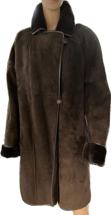 Manteau cuir retourné Création Sprung Frères Paris (Neu (gemäss