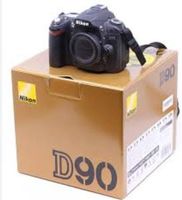 Nikon D90+ 18-55mm VR LENS+ SD CARD